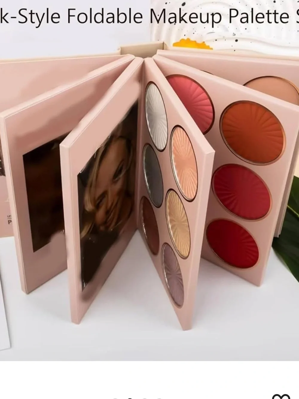 URATM Beauty 5-in-1 Foldable Make-Up Kit Book